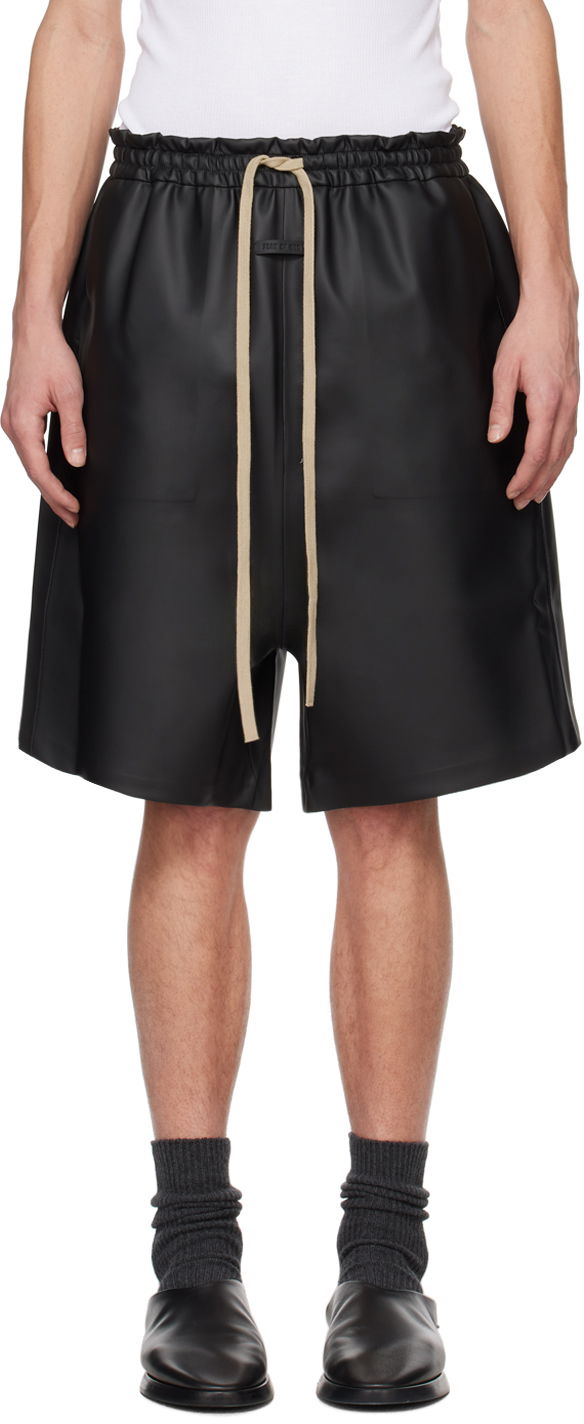 Šortky Fear of God Black Relaxed Shorts Čierna | FG840-3413RUB