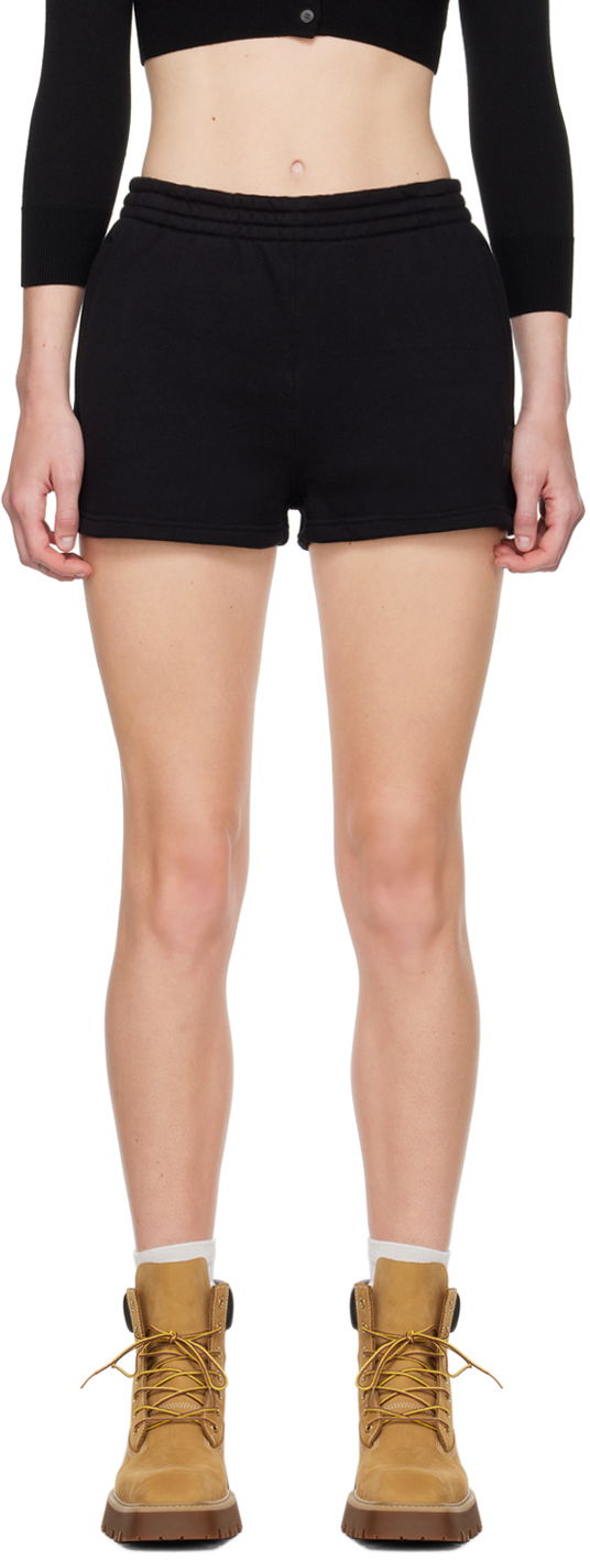 Šortky Alexander Wang Logo Shorts Čierna | 4CC3244400, 0