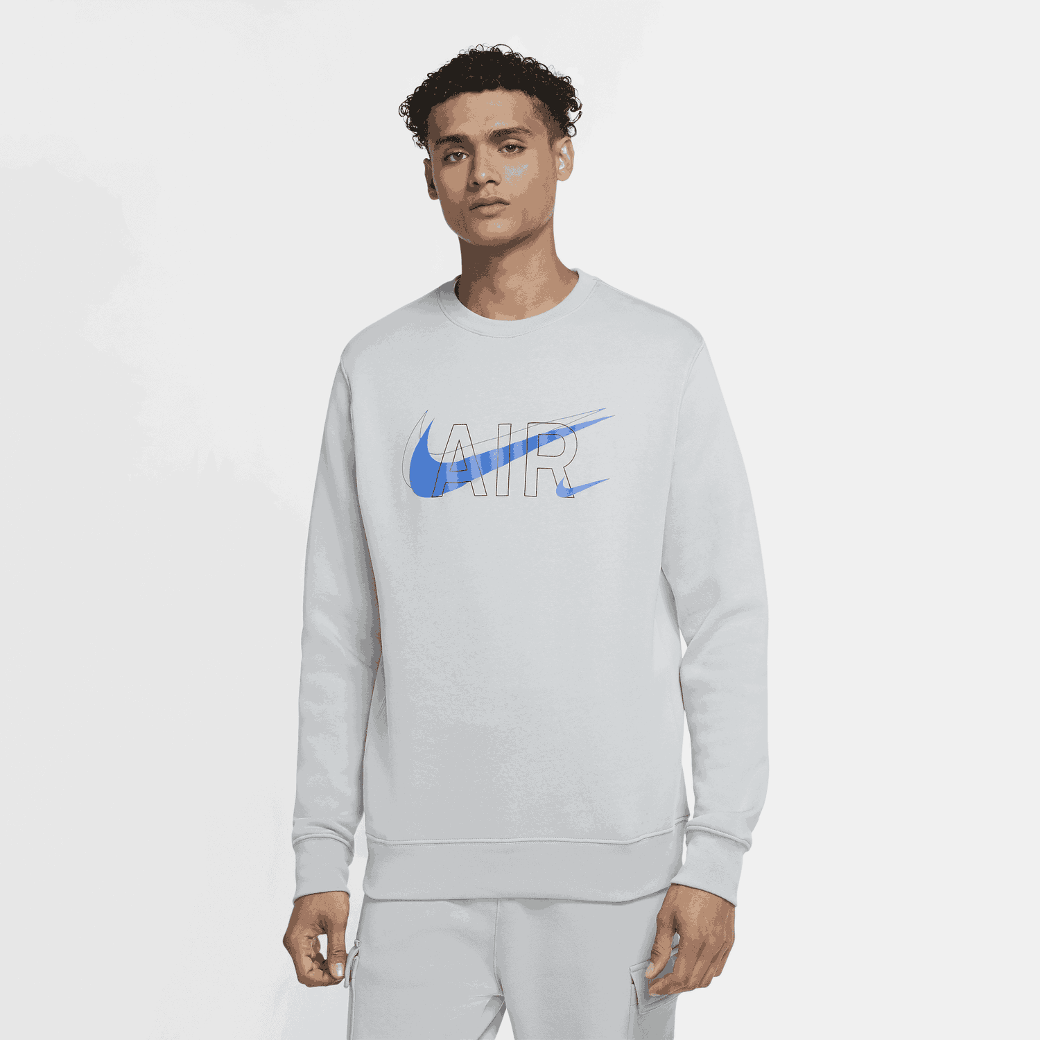 Mikina Nike mikina s kulatým Biela | DD9699-077, 0