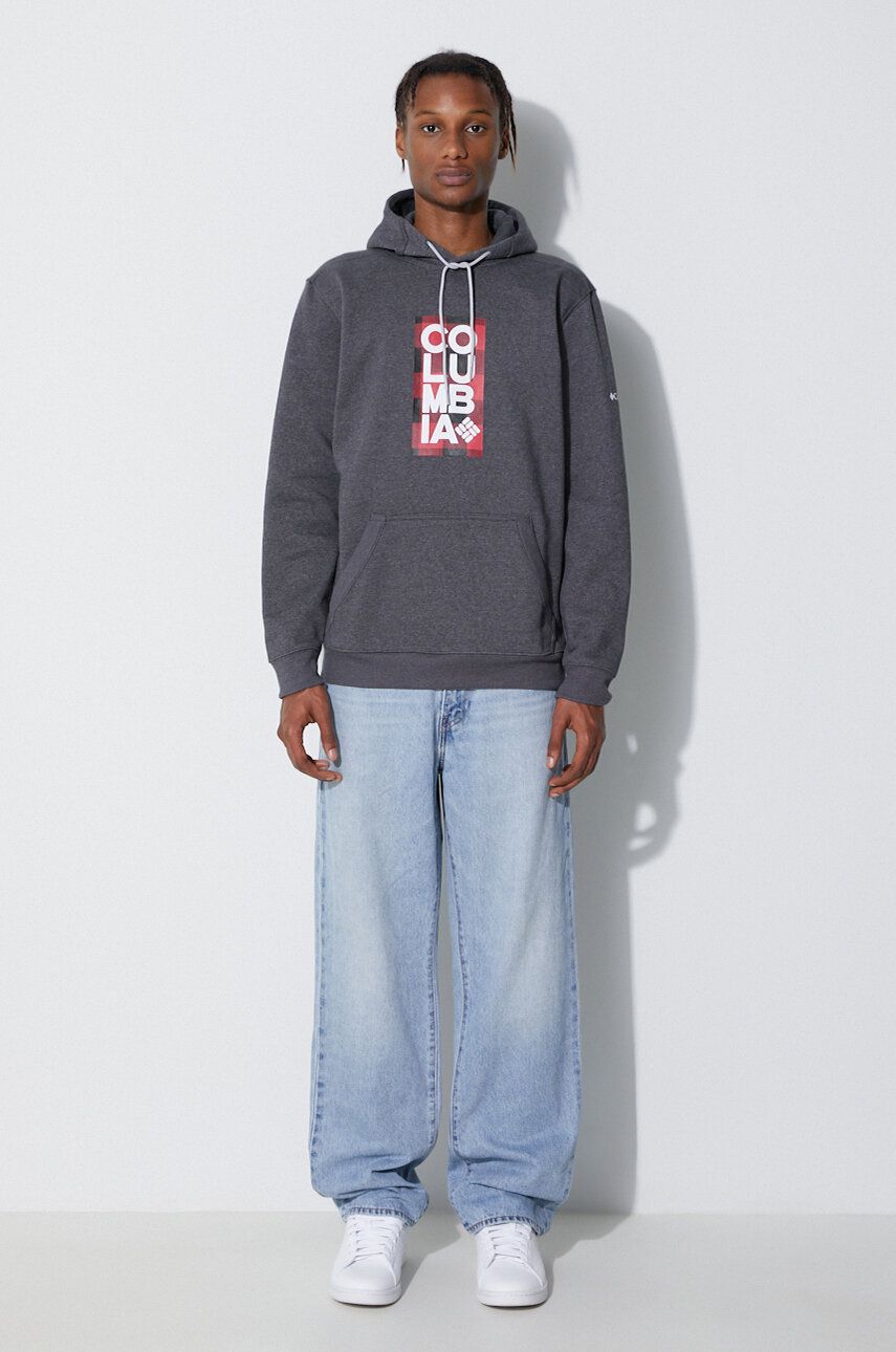 Mikina Columbia Hoodie Šedá | EM2179, 1