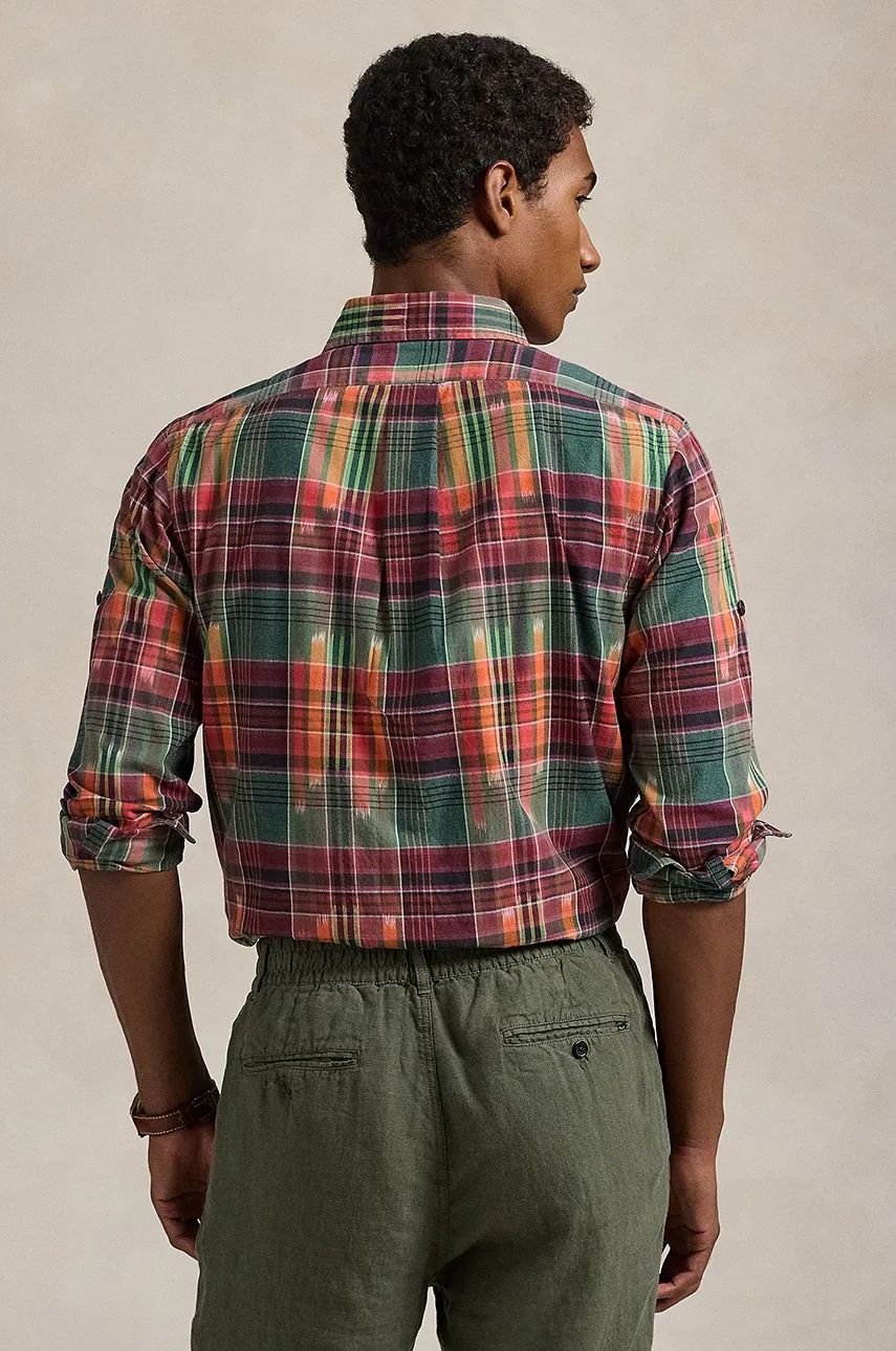 Košeľa Polo by Ralph Lauren Regular Fit Plaid Cotton Shirt Rôznofarebný | 710958362, 1