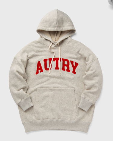 Mikina Autry Oversized Fleece Hoodie Šedá | HOPW525M, 0