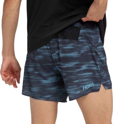 Šortky Hoka One One Hoka Glide 5" Shorts with Brief Modrá | 1176971p-bblr, 1