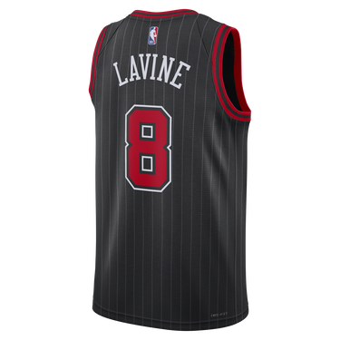Dres Jordan NBA Dri-FIT Lavine Zach Chicago Bulls Statement Edition 2022 Swingman Jersey Čierna | DO9521-012, 3