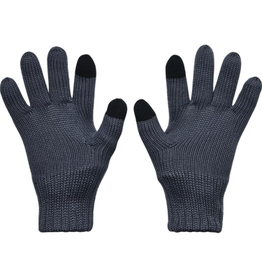 Rukavice Under Armour Halftime Wool Knit Touchscreen Gloves Šedá | 1378755-044, 1