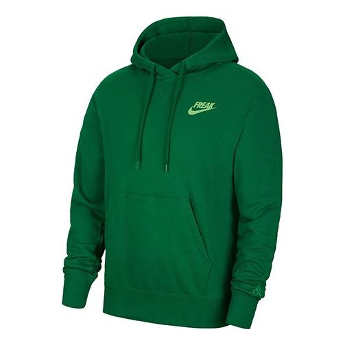 Mikina Nike Giannis Freak Hoodie Zelené | CZ0440-302