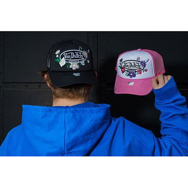 Šiltovka Von Dutch Von Dutch Trucker Flora Cap Ružová | VD-7030853, 6