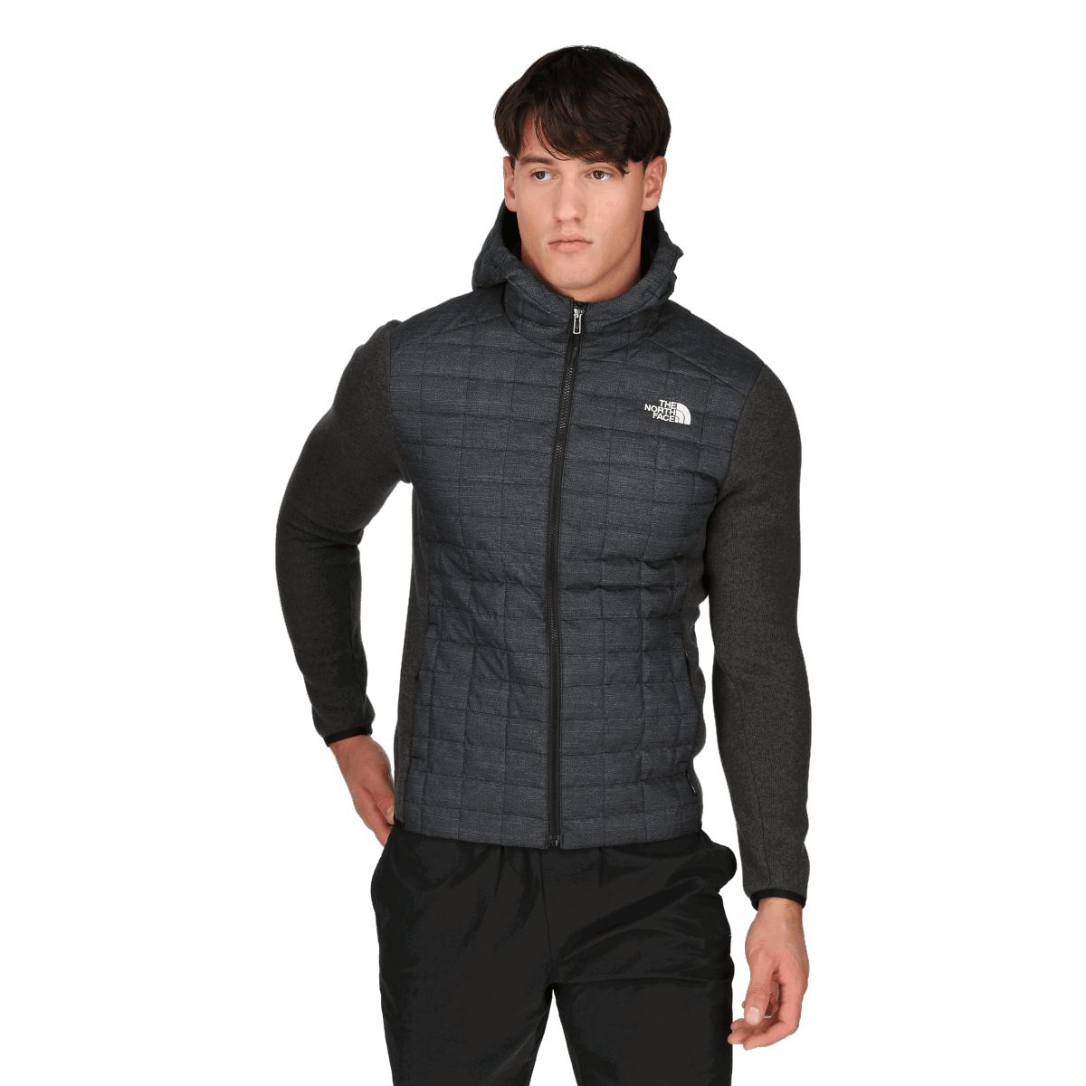 Mikina The North Face Hybrid Hooded Jacket Šedá | NF0A2U7ZHX81, 0