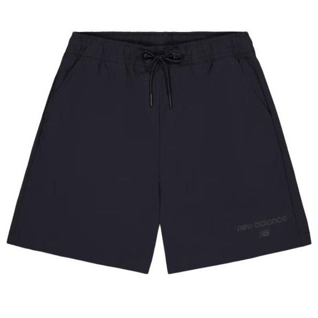Šortky New Balance Small Logo Print Shorts Čierna | AWS41514-BK