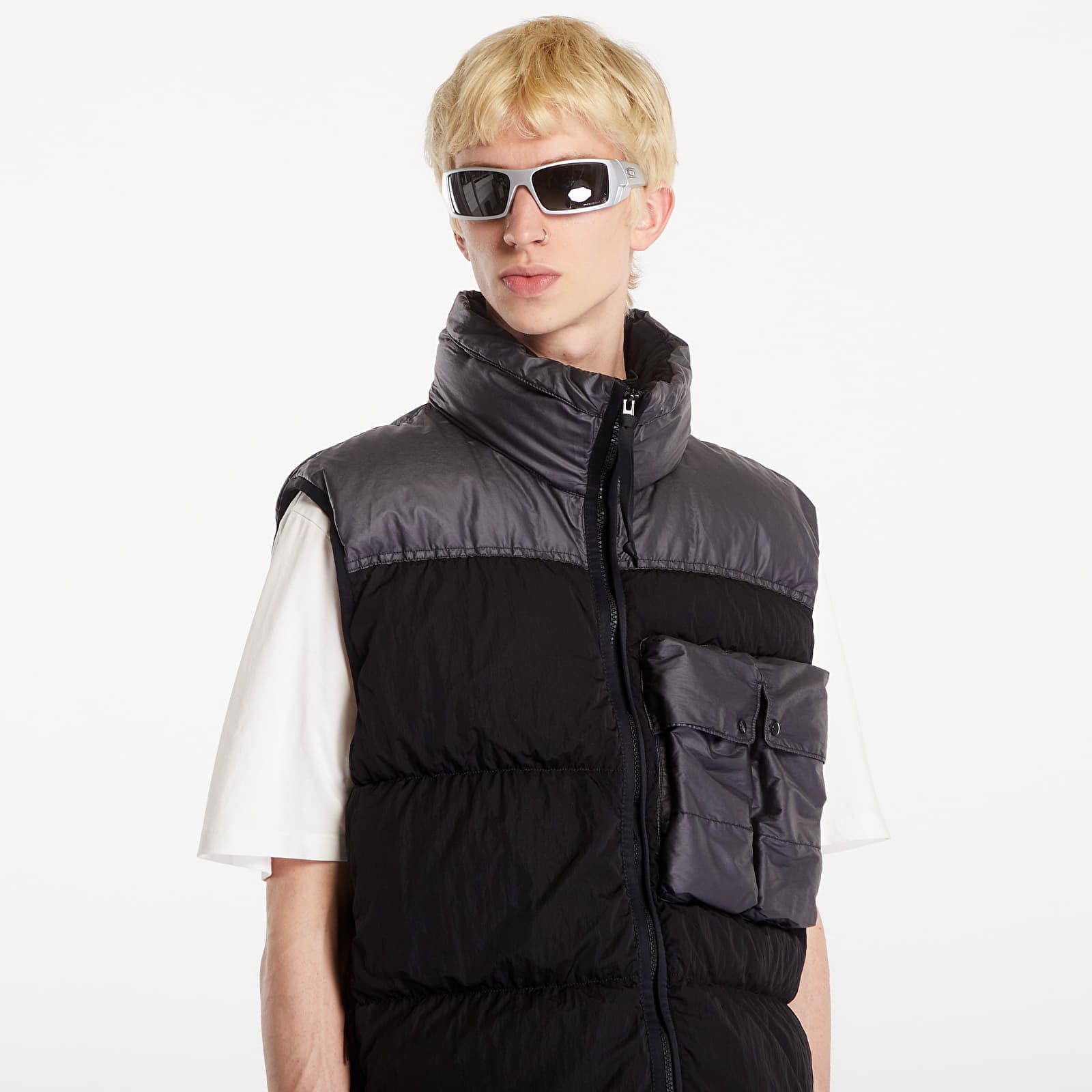 Chrome-R Mixed Down Vest