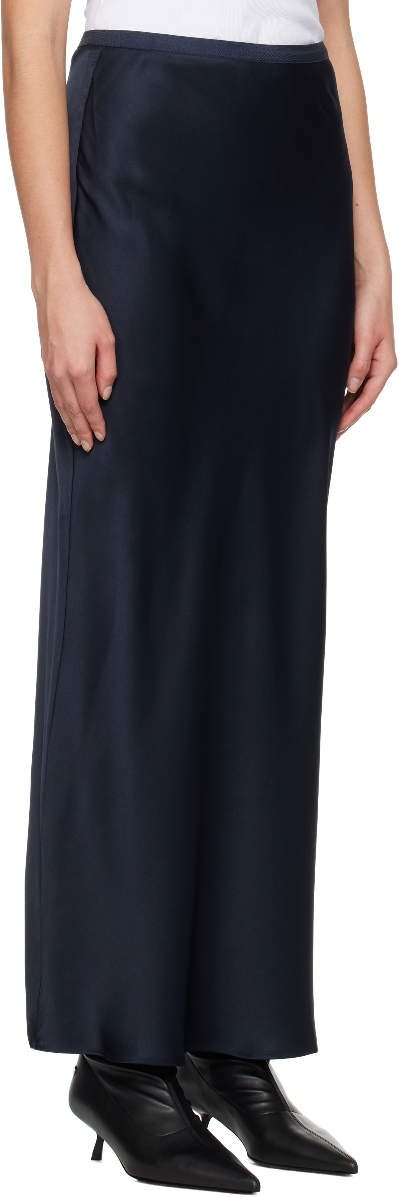 Sukňa Anine Bing Anine Bing Maxi Silk Skirt Navy | A-04-2320-NYA23, 1