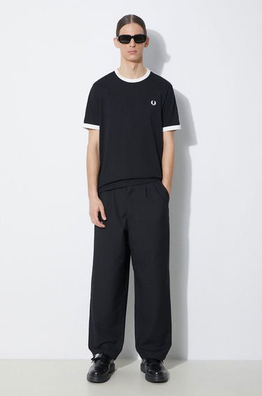 Nohavice Vans Pleat Front LX Trousers Čierna | VN000GVYBLK1, 1
