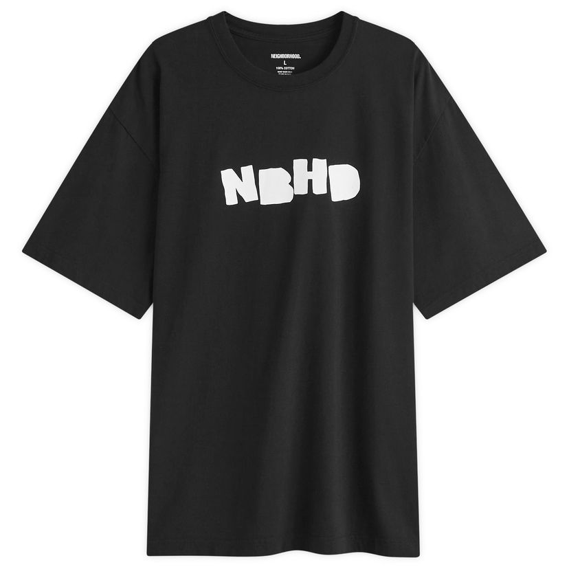 Tričko Neighborhood SS-7 T-Shirt Čierna | 242PCNH-ST07-BLK