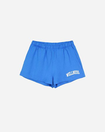 Šortky Sporty & Rich Wellness Ivy Disco Shorts Modrá | SH622OC, 0