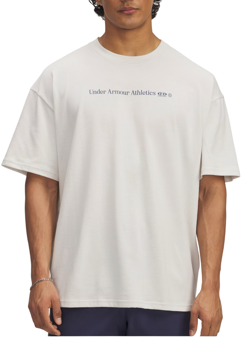 Tričko Under Armour Athletics Heavyweight T-Shirt Béžová | 6004897-110