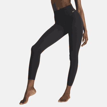 Legíny Nike Gentle-Support High-Waisted 7/8 Leggings Čierna | dq6015-010, 4