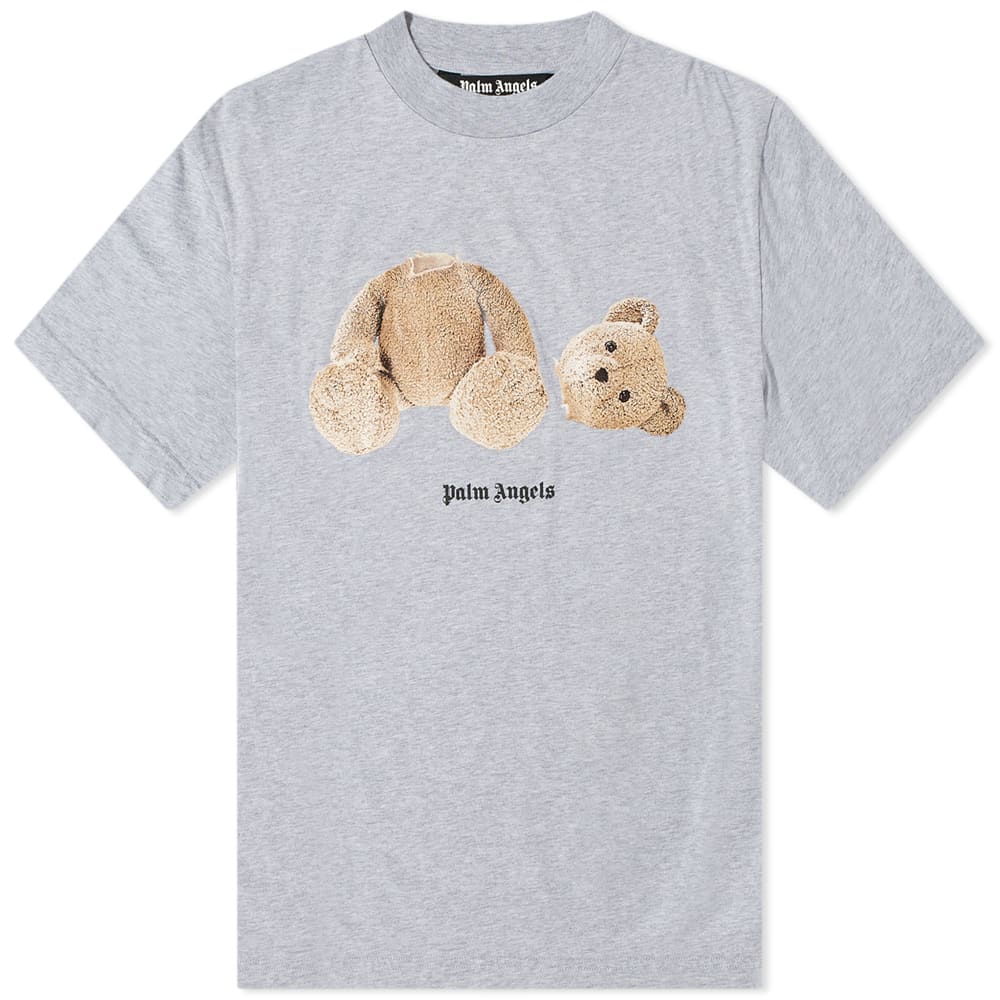 Tričko Palm Angels Kill the Bear Tee Šedá | PMAA001C99JER0010860, 0