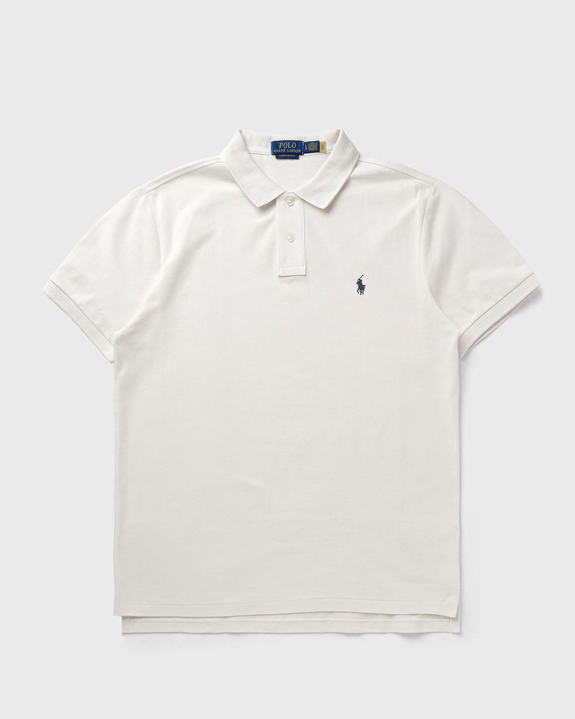 Polo tričko Polo by Ralph Lauren Short Sleeve Knit Polo Shirt Slim Fit Biela | 710680784438