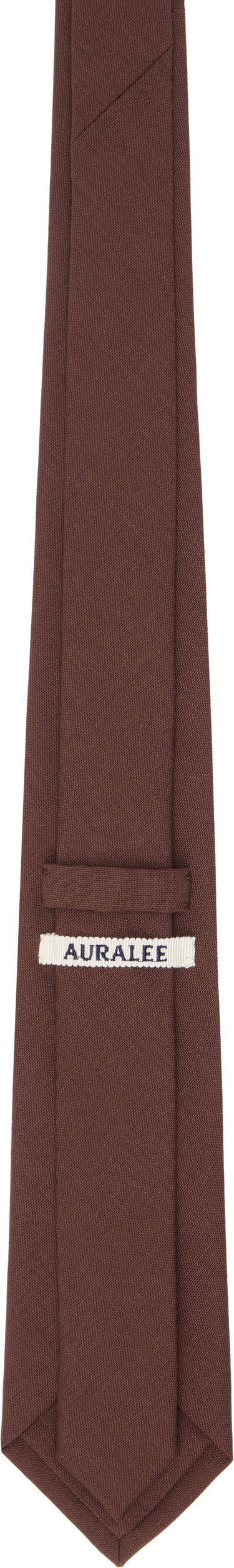 Opasok AURALEE Auralee Wool Kid Mohair Hop Sack Tie Béžová | A25ST08MH-M, 3