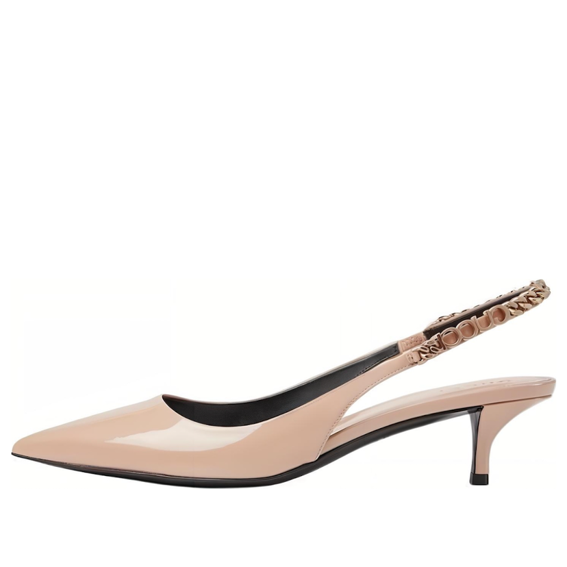 Tenisky a topánky Gucci Gucci Pointed Toe Slingback Stiletto Béžová | 782832-BNC80-6702