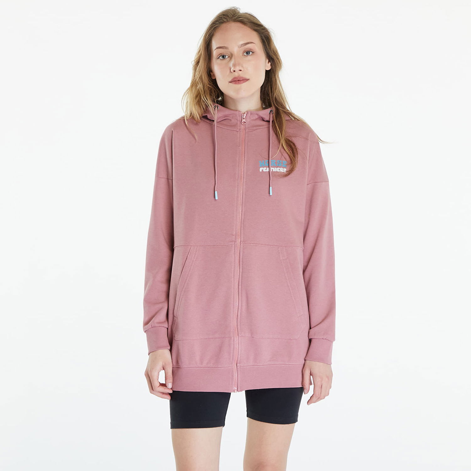 Mikina Horsefeathers Naava Sweatshirt Ash Rose Ružová | SW889E, 0