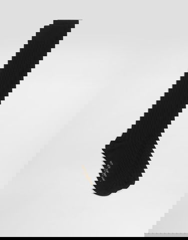 Ponožky Dolce & Gabbana Ribbed Socks Čierna | FXP06TJGMGMN0000, 0