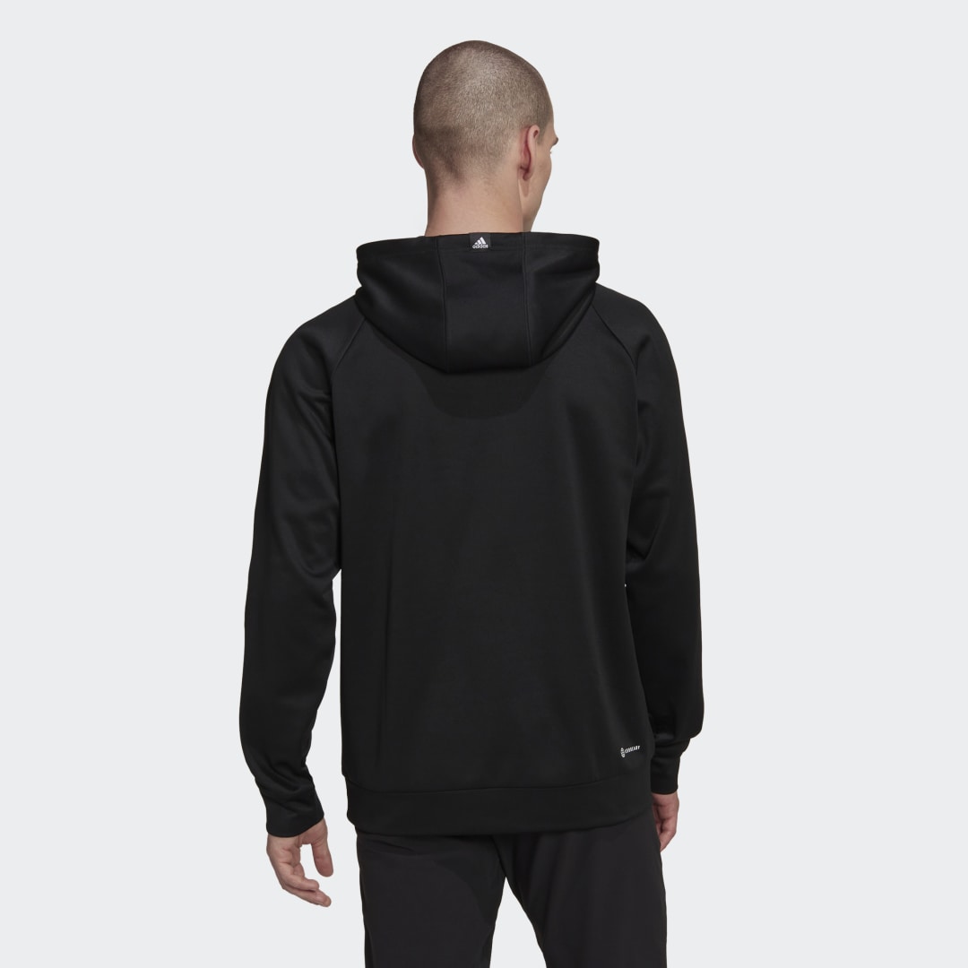 AEROREADY Game and Go Camo Logo Hoodie