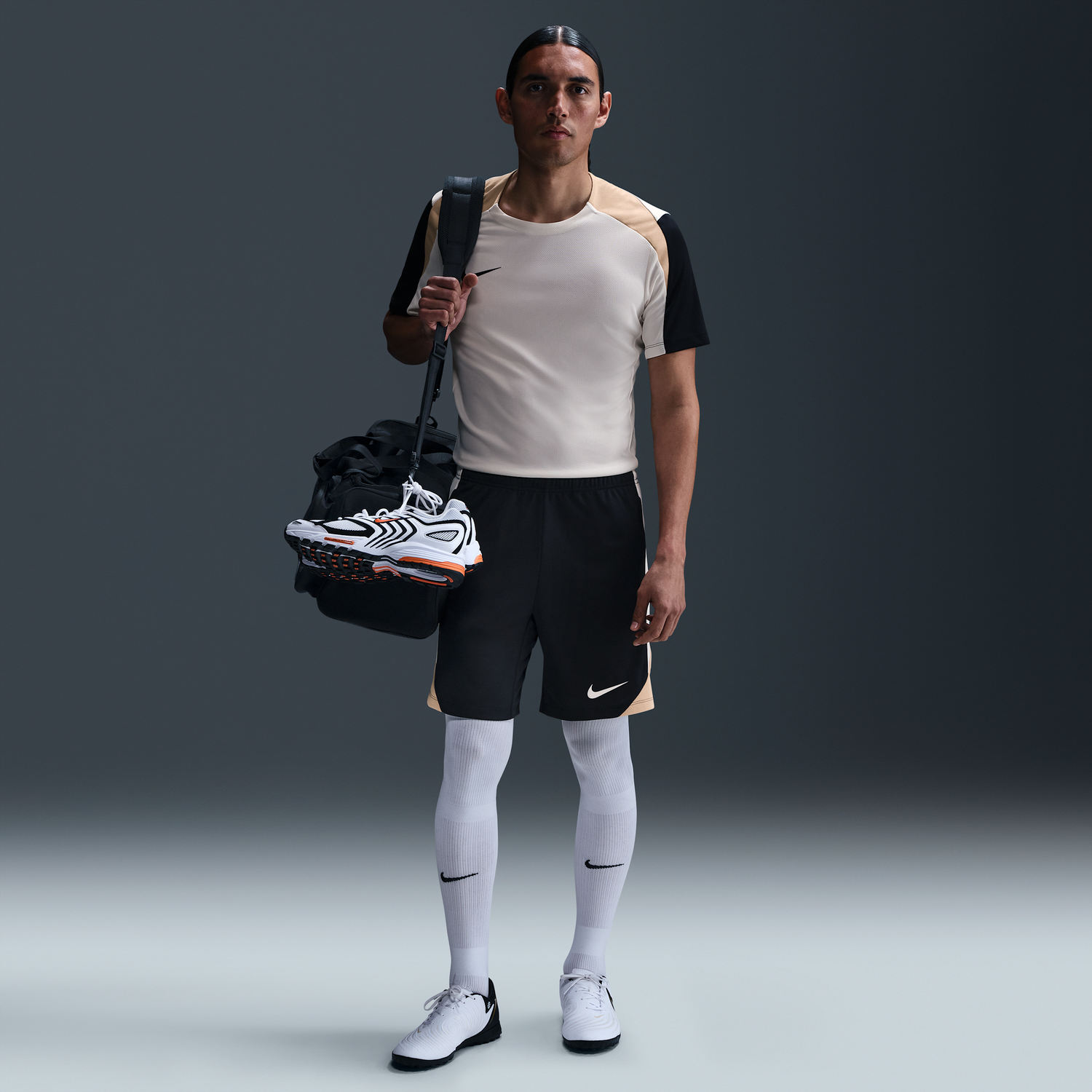 Tričko Nike Dri-FIT Strike Football Shorts Béžová | FN2401-017, 0