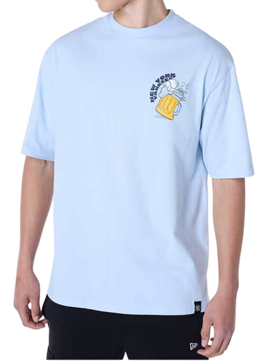 Tričko New Era New Era MLB New York Yankees Food Graphic Oversized T-Shirt Modrá | 60596211-60596211, 0
