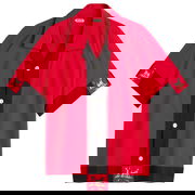 Pointer Embroidered Dog Short Sleeve Shirt