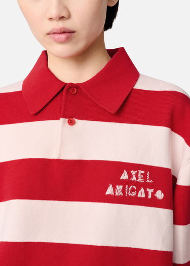 Sveter AXEL ARIGATO Frey Striped Knit Polo Sweater Rôznofarebný | A3315004, 8