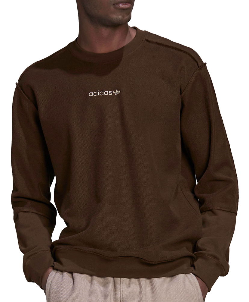 Mikina adidas Originals Loopback Sweatshirt Hnedá | hp0437