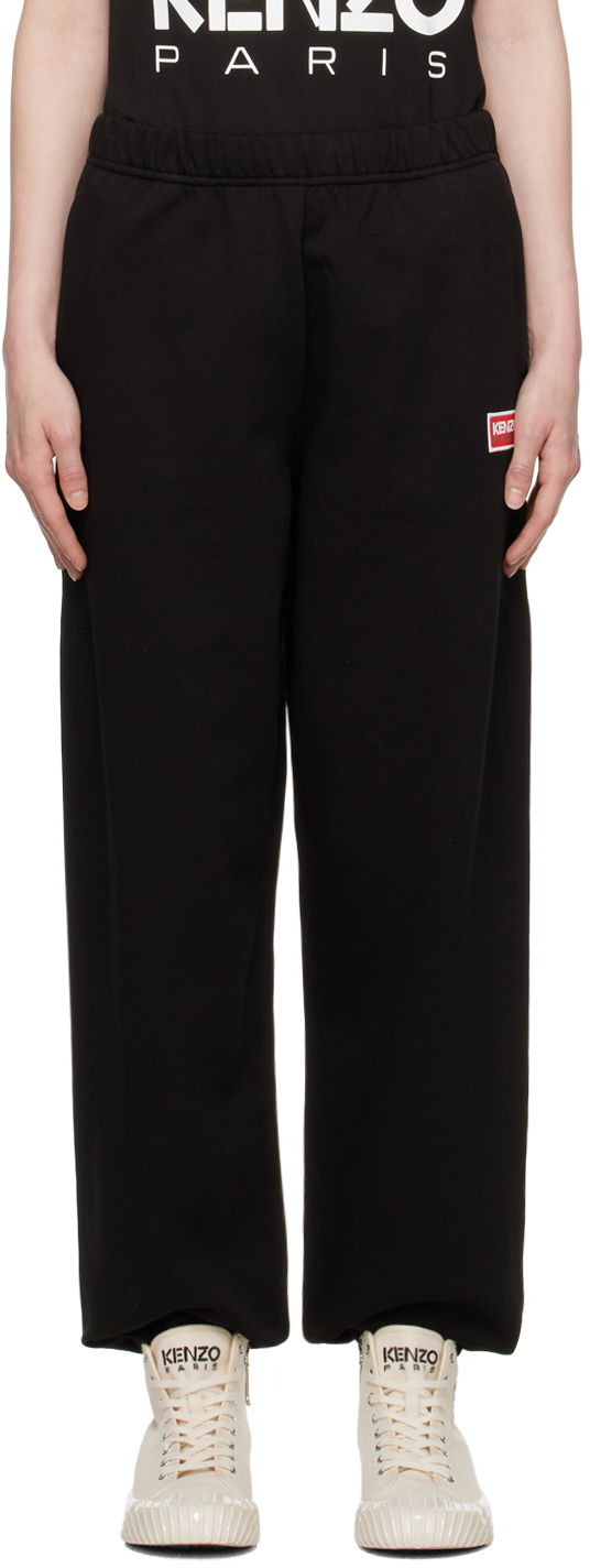 Nohavice KENZO Paris Loose Lounge Čierna | FD62PA7154MF, 0