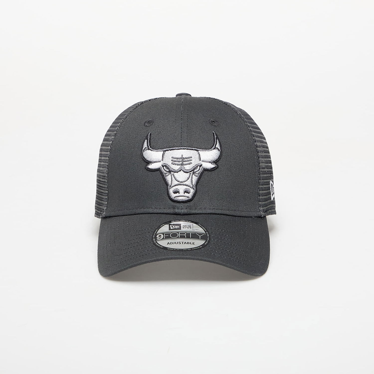 Šiltovka New Era Chicago Bulls NBA 9FORTY Trucker Adjustable Cap Šedá | 60667433, 0