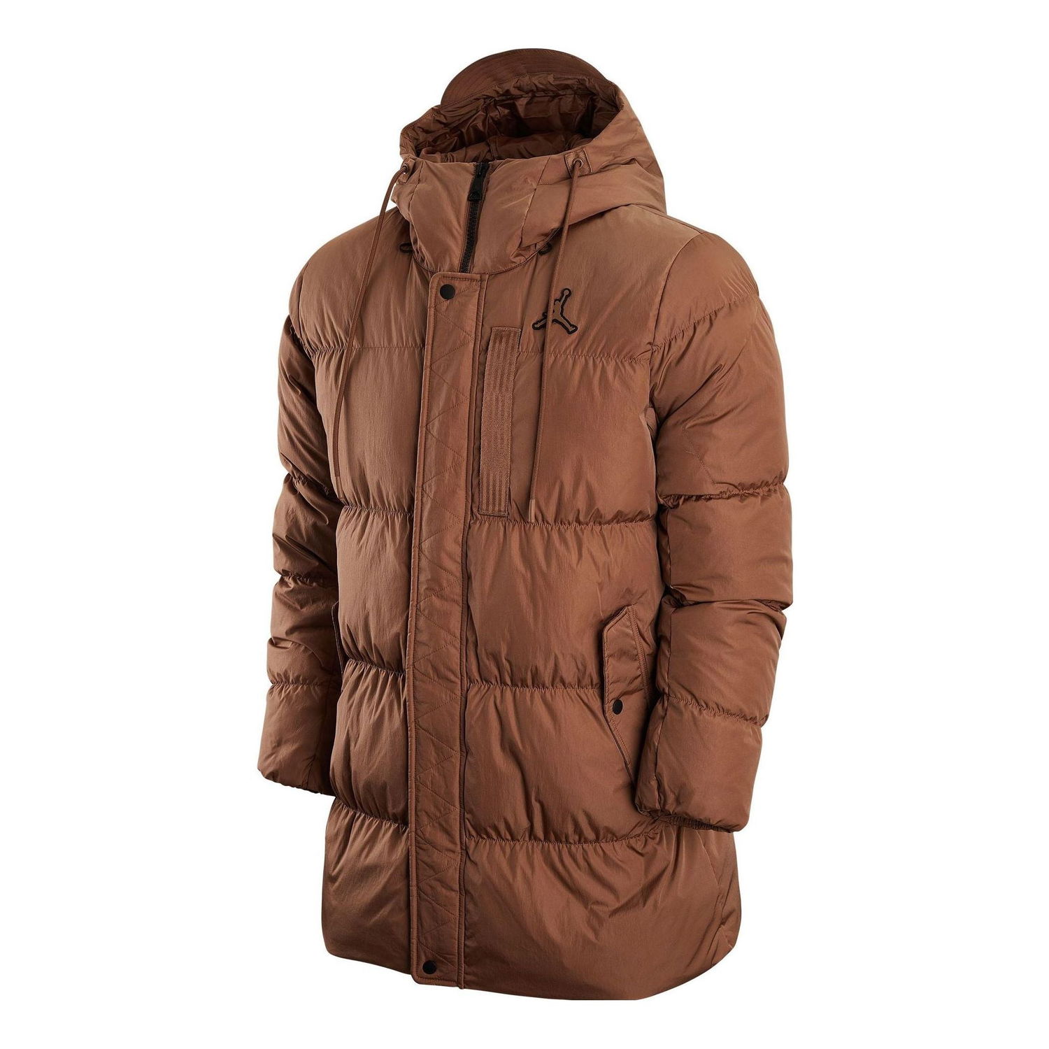 Prešívaná bunda Jordan Jordan Solid Color Down Jacket Hnedá | DZ4554-256, 0