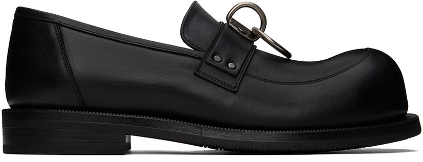 Tenisky a topánky Martine Rose Martine Rose Bulb Toe Ring Loafers Čierna | MRSS24-1035