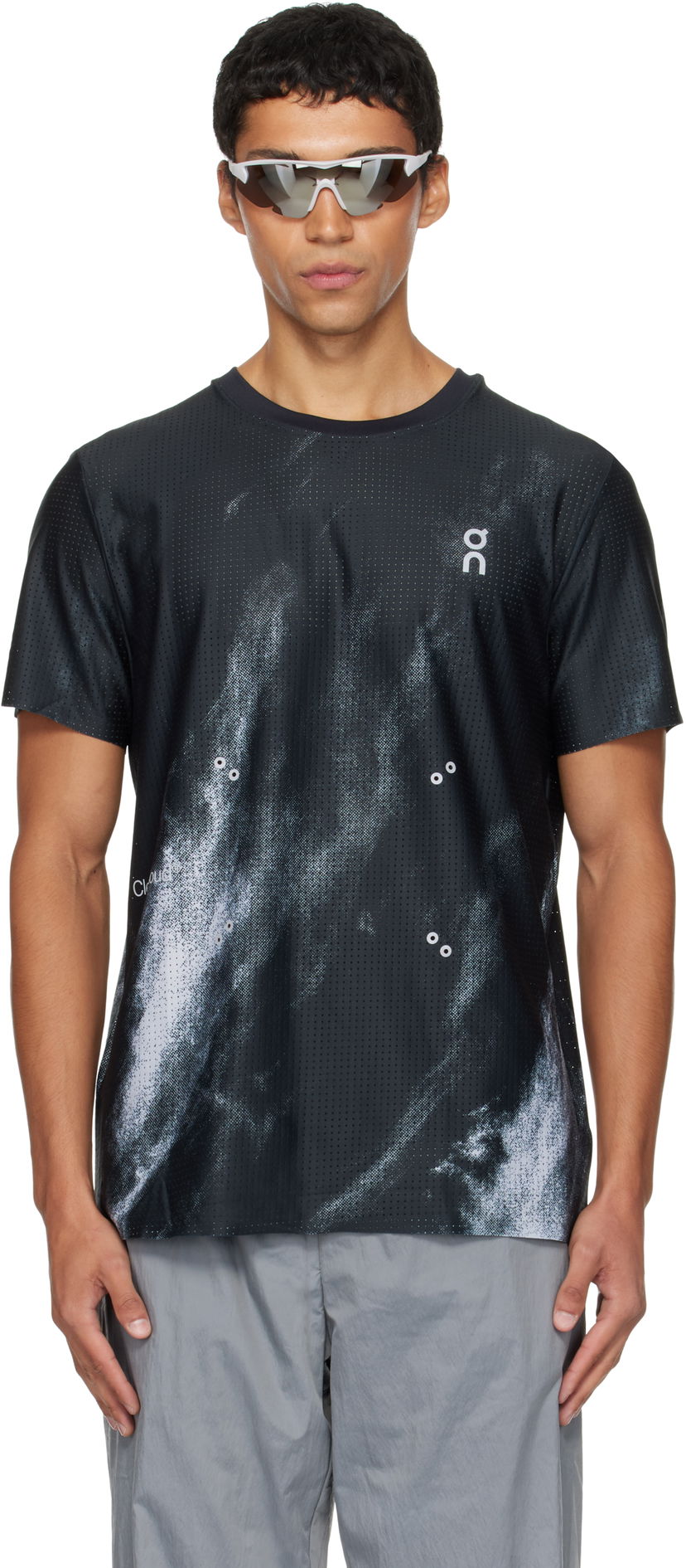 Tričko On Running Pace Mesh T-Shirt Čierna | 1MF10030777