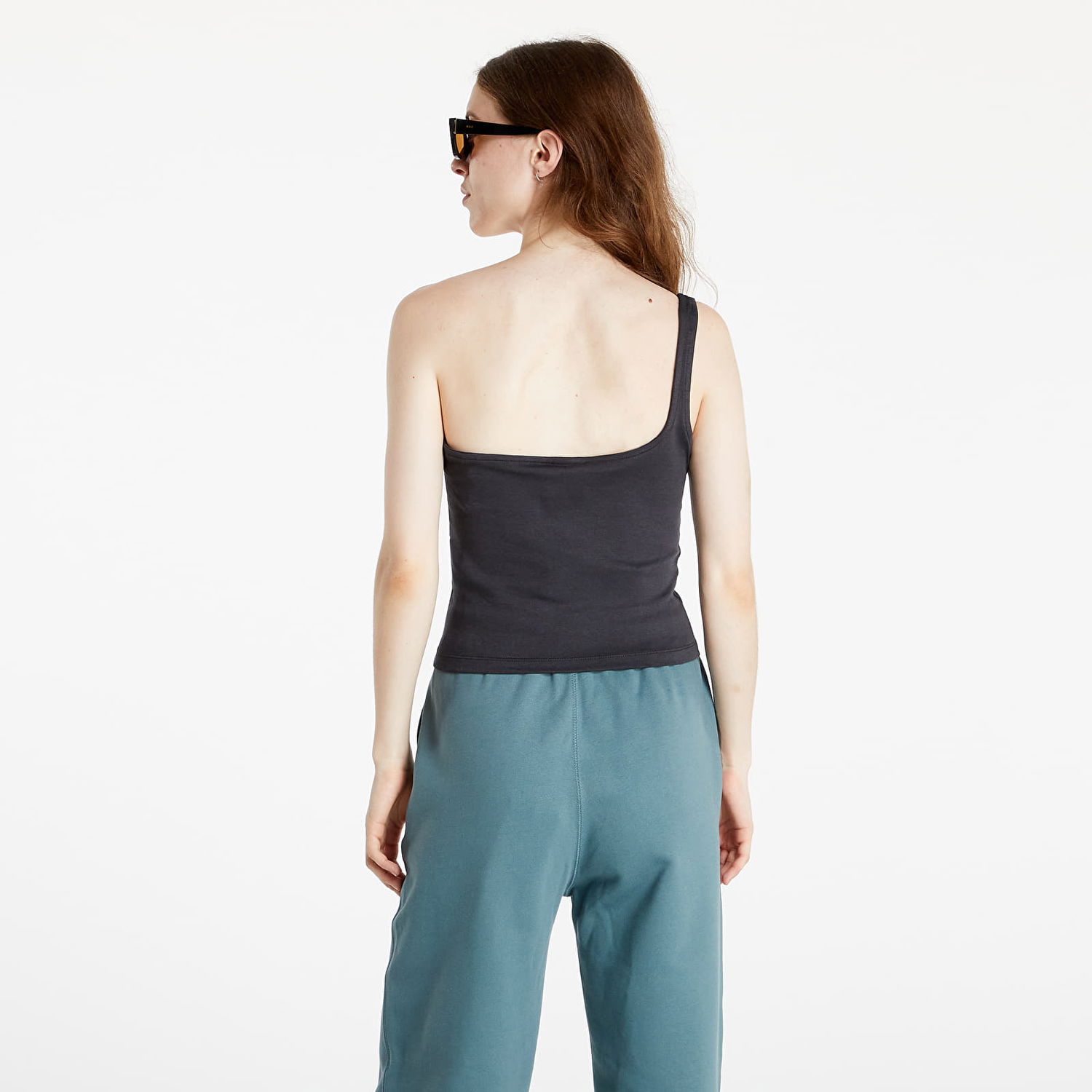 Tielko Nike Air Asymmetrical Tank Čierna | DD5435-070, 1