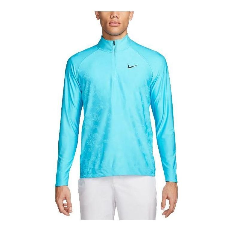 Sveter Nike Tour 1/2-Zip Golf Jacket Modrá | DR5281-416, 0