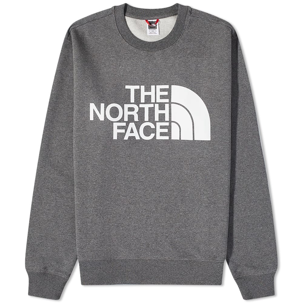 Sveter The North Face Standard M Crew Sweat Medium Grey Šedá | NF0A4M7WDYY, 0