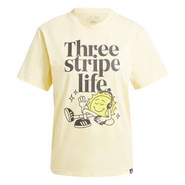 Tričko adidas Performance Positive Graphic T-Shirt Žltá | IX6454, 0