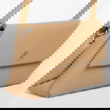 Taška cez rameno Tommy Hilfiger Th Modern Ess Safari Shoulder Bag Béžová | AW0AW17695 RBC, 4