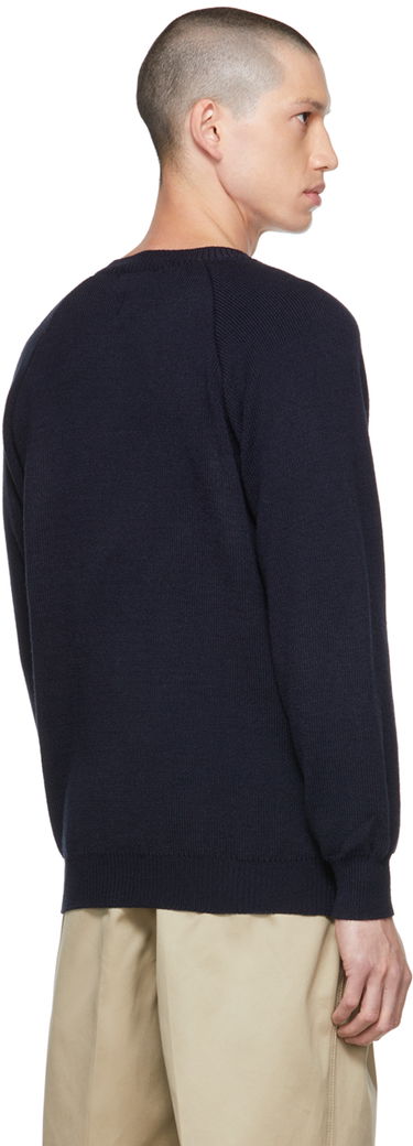 Sveter Comme des Garçons Lochaven of Scotland Edition V-Neck Sweater Navy | DH-N505-051, 2