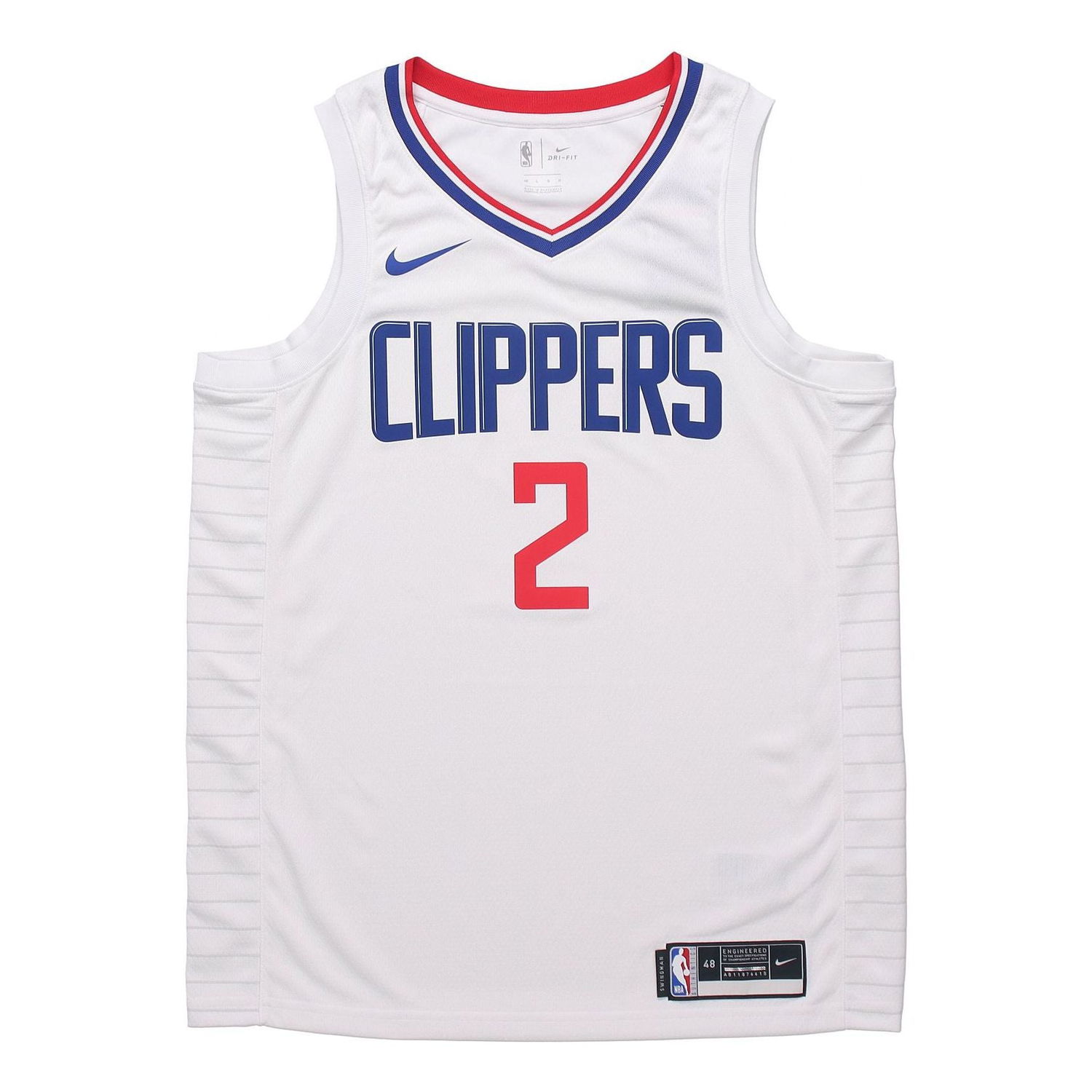 Dres Nike Los Angeles Clippers Leonard 2  Quick Dry Basketball Jersey Biela | CW3594-100, 0