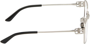 Slnečné okuliare Balenciaga Silver Mercury Glasses Metalická | BB0375OA-003, 4