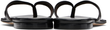 Tenisky a topánky The Row Sacha Leather Flip-Flops Čierna | F1697-SN65, 1