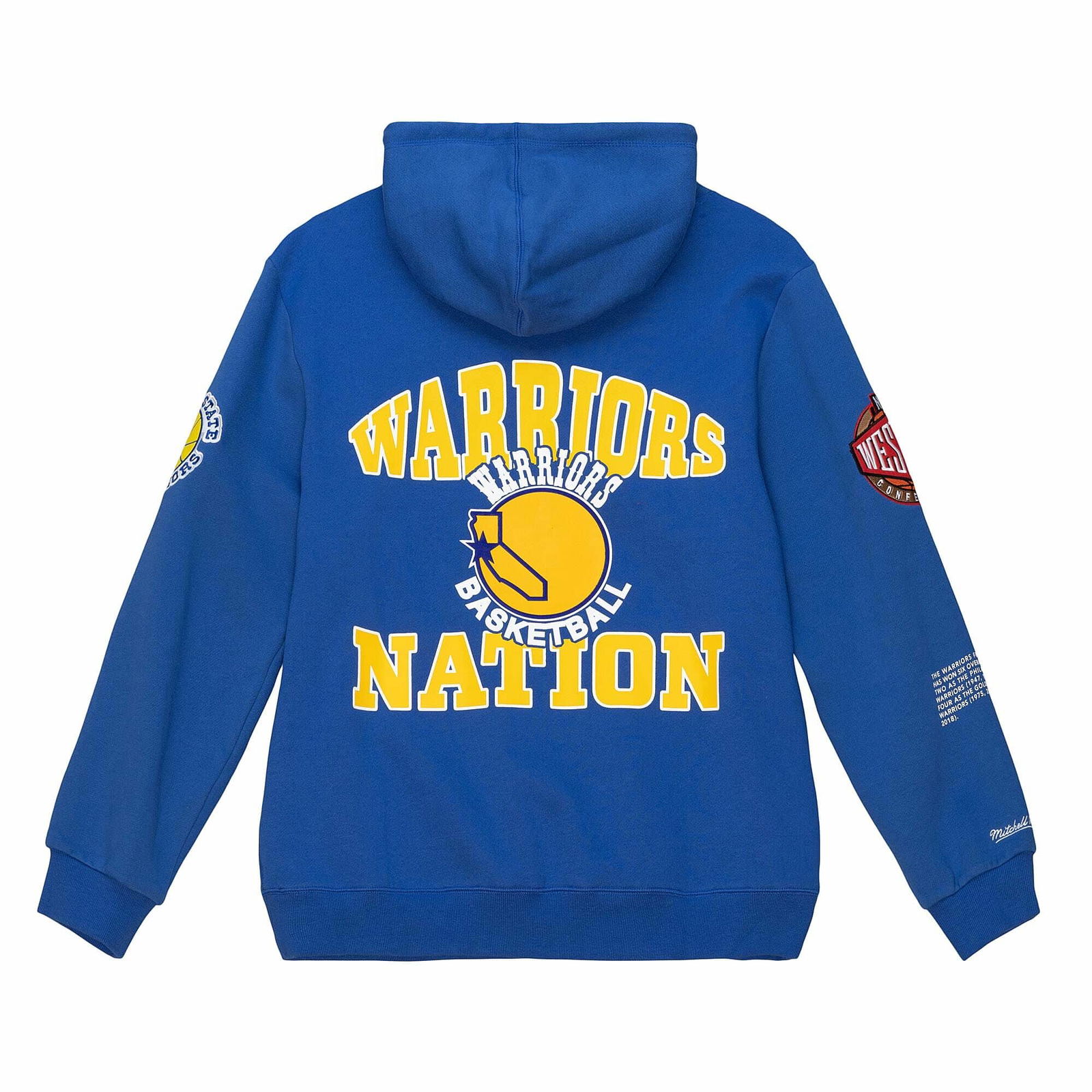 NBA Golden State Warriors Team Origins Fleece Hoodie