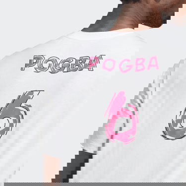 Tričko adidas Originals Pogba Icon Graphic Biela | HT5186, 4