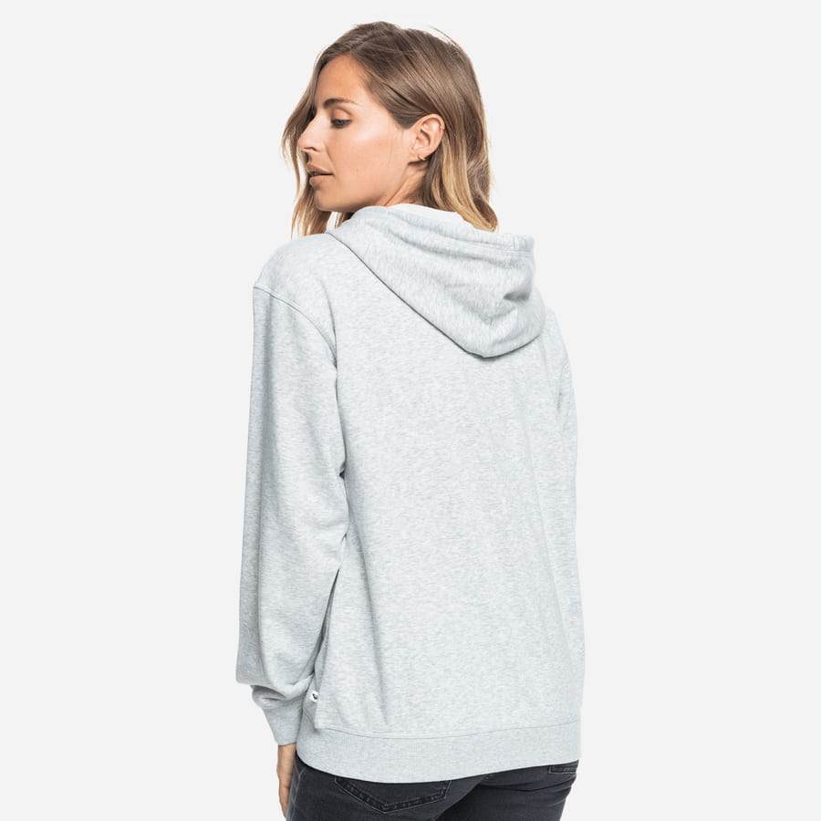 Mikina Roxy Surf Stoked Relaxed Fit Šedá | ERJFT04541-SGRH, 1