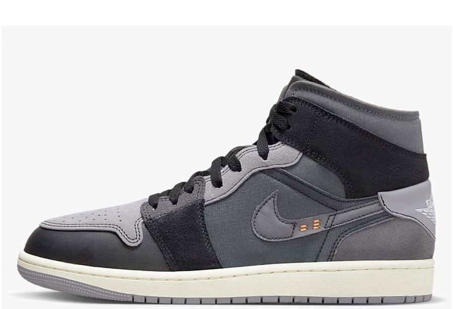 Tenisky a topánky Jordan Air Jordan 1 Mid SE Craft "Graphite" Čierna | DM9652-001, 1